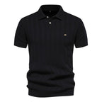 Men’s Short Sleeve Knit Polo Shirt