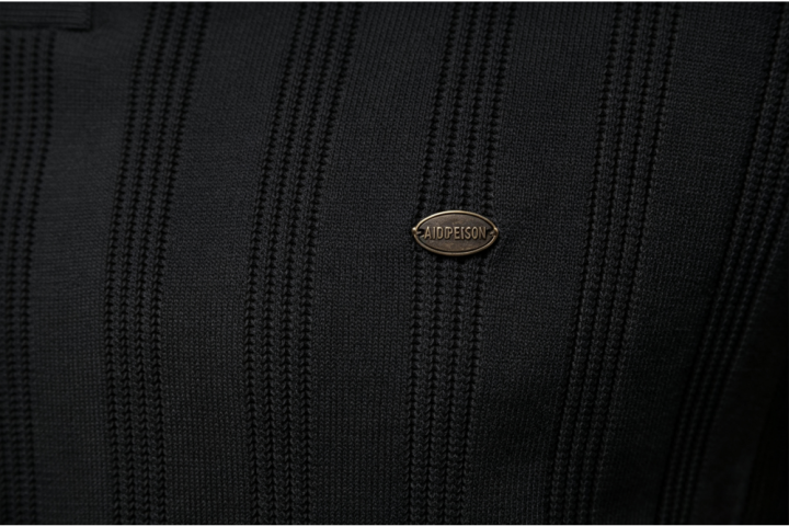 Men’s Short Sleeve Knit Polo Shirt